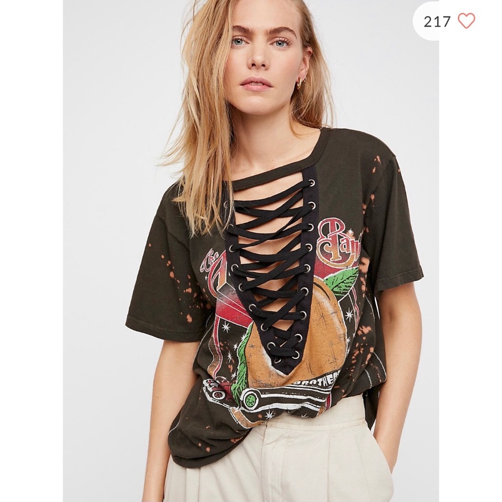 Free People Allman Brothers Band Tee